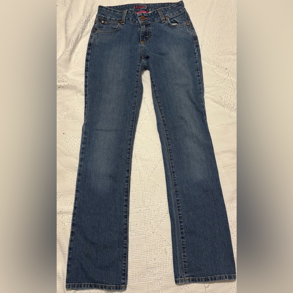 Wrangler Women's Straight Leg Blue Jeans